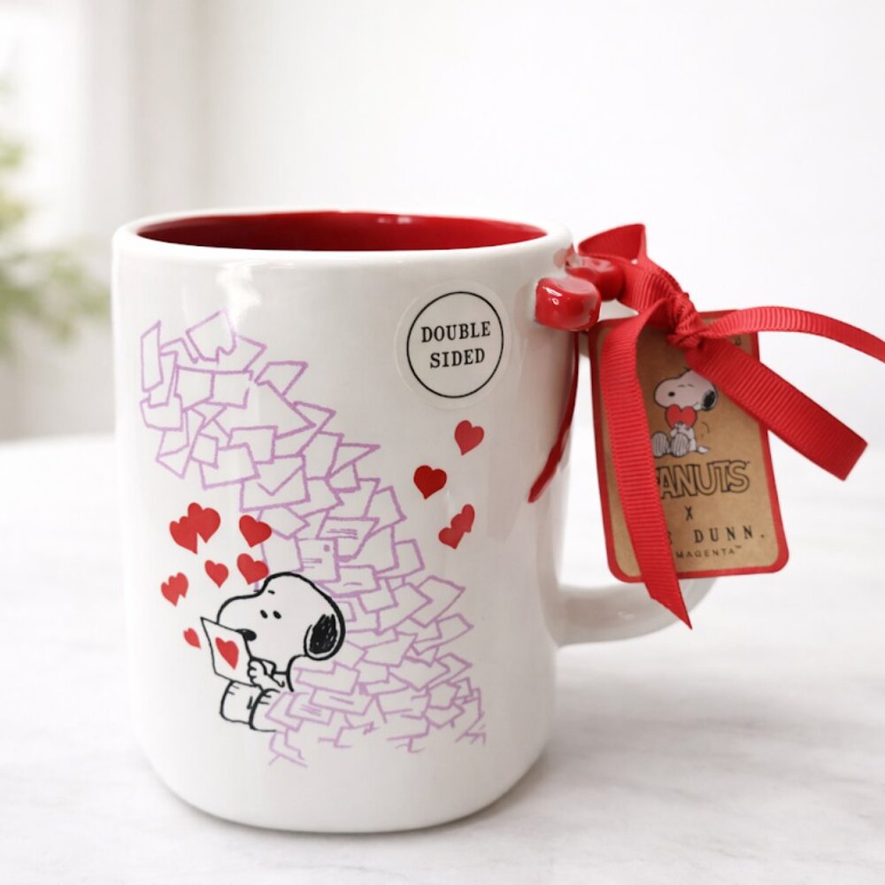 Valentine’s Day Mug – Peanuts Snoopy – Romantic Gift – Ceramic Mug